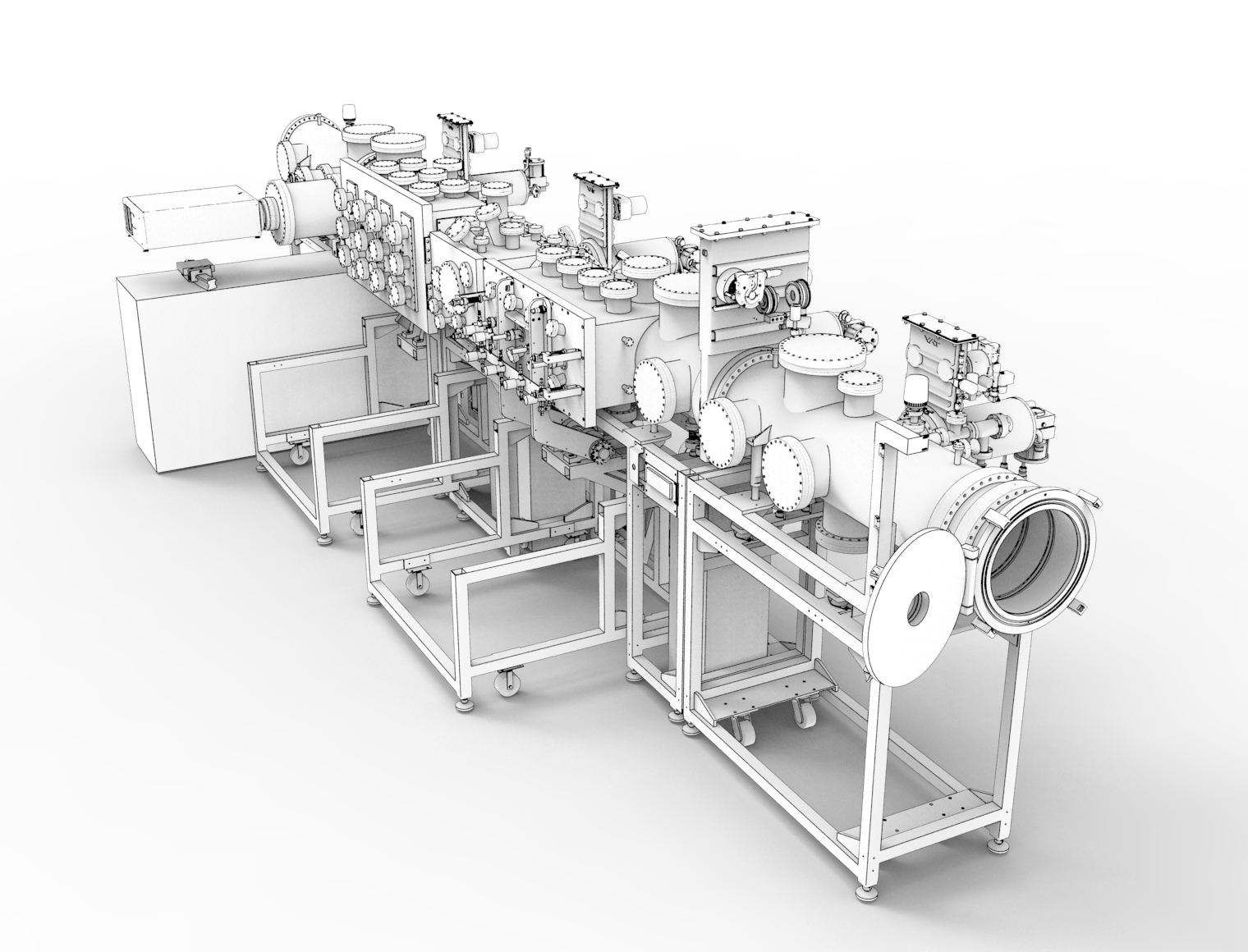 Mechanical Engineering Design AES MED Advanced Photon Source   Deposition System H V 